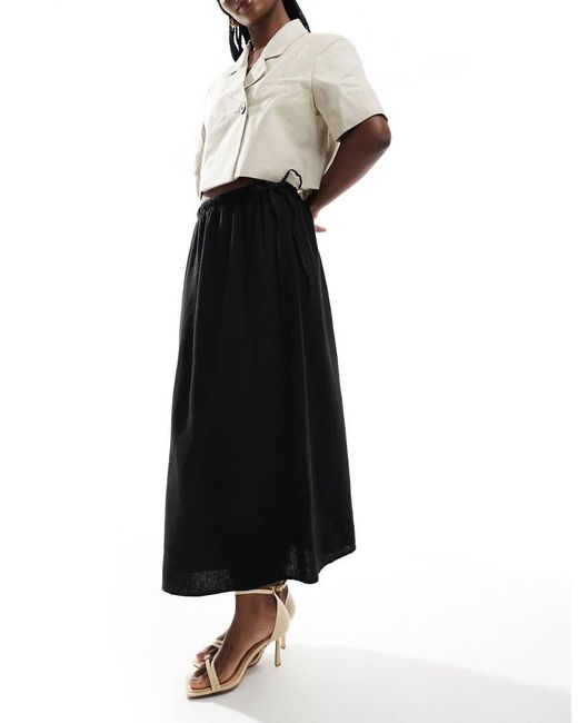 Nobody's Child White Monie Midaxi Skirt