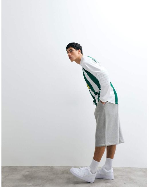 Nike Green Futbol Stripe Goalie Top for men