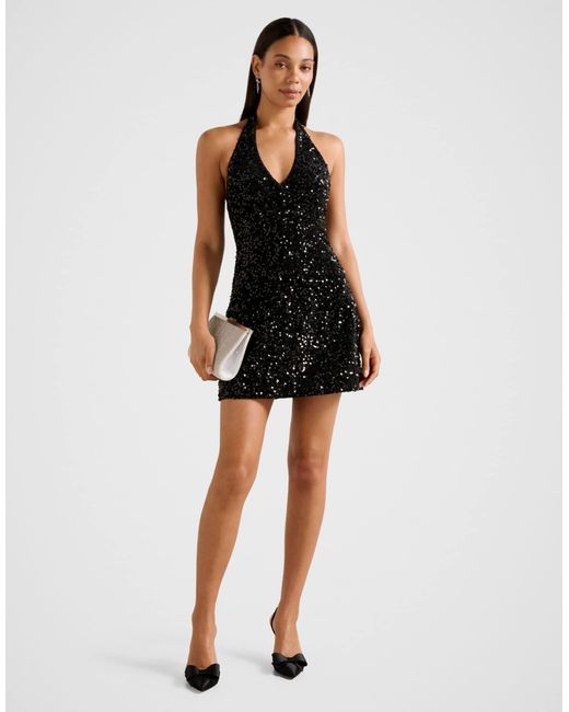 corset midi dress with sleeves Vivianne Black / M 100% Polyester 100% Recycled Plus Size Cocktail Attire: Dec.2025 Color:1001 - Dark Blue/Black