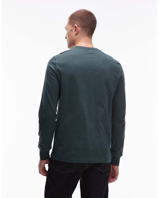 Paul Smith Blue Paul Smith Long Sleeve Regualar Fit Zebra Logo T-Shirt for men