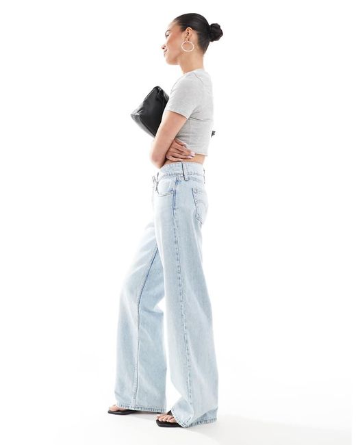 Levi's Blue Superlow Loose Denim Jeans
