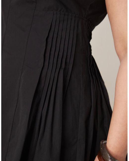 ASOS Black Asos design curve – minikleid