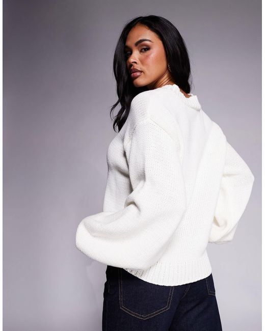 Princess Polly White – harmony – pullover