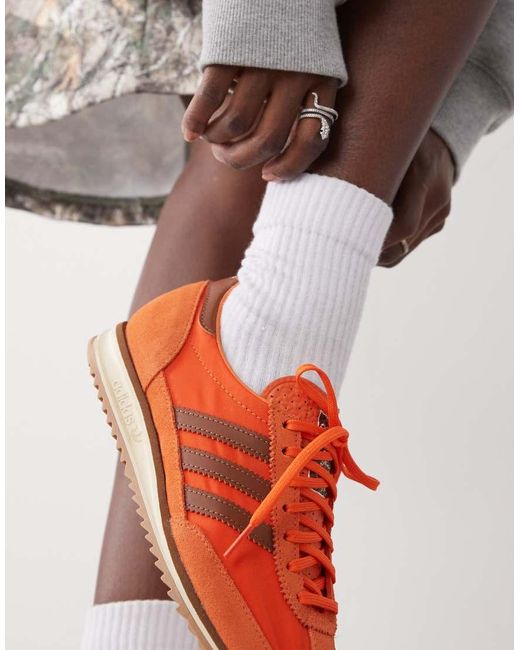 Zapatillas De Deporte Naranjas Y Marrones Sl 72 Og De Adidas Originals de color Orange