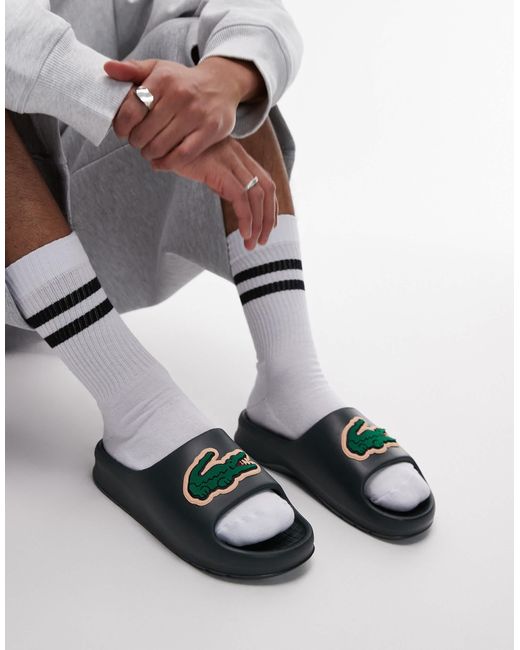 Lacoste Green Serve 2.0 Sliders for men