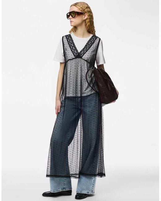 Pieces Blue Maxi Dress