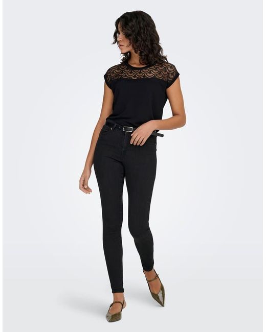 Top De ONLY de color Black