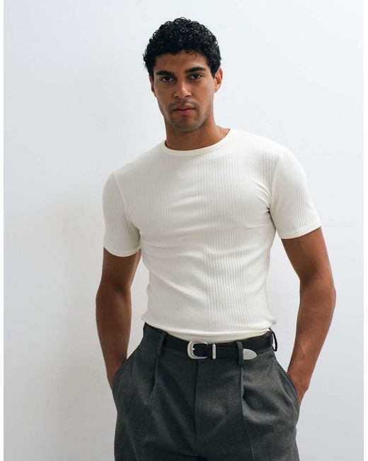 ASOS Multicolor Muscle Fit T-shirt for men