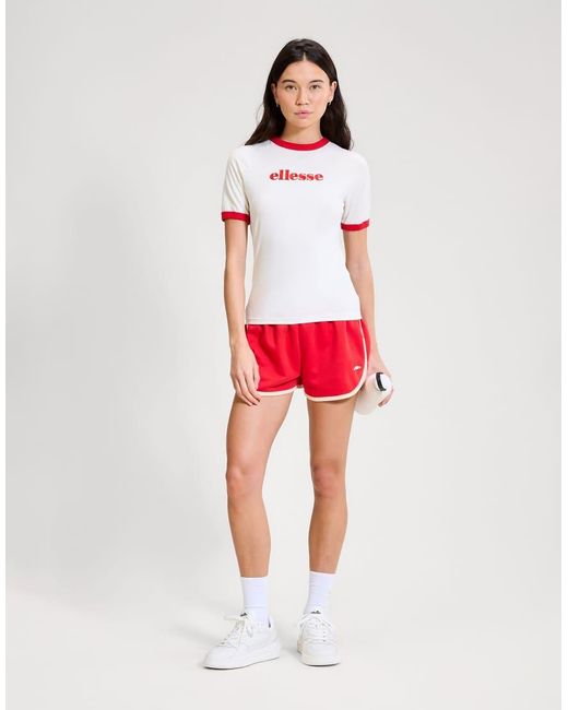 Ellesse Red Albenga Tee