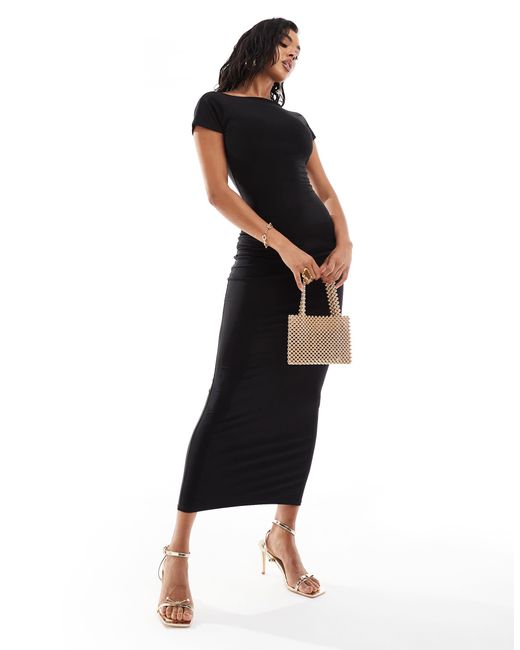 Kaiia Black – exclusive – anschmiegsames maxikleid