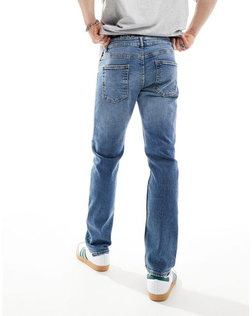 New Look Blue Slim Jeans for men