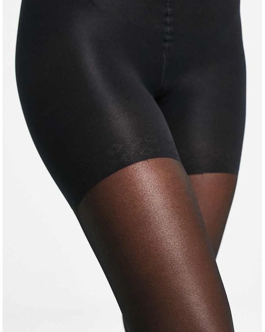 Pretty Polly Black Shape 20 Denier Bodyshaper Sheer Tights