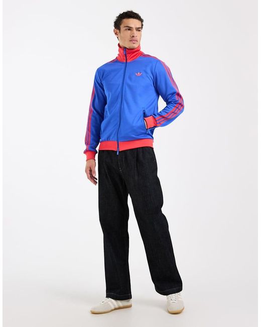 Adidas Originals Blue Classic Track Top for men