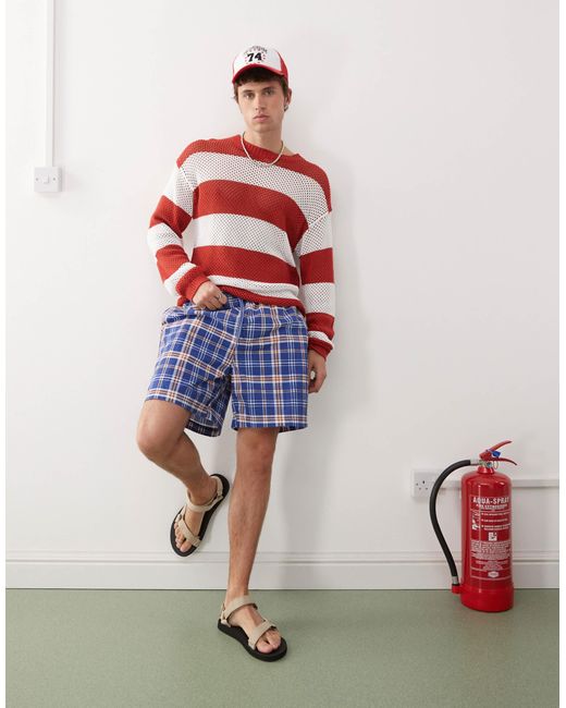 Collusion White Swim Short for men