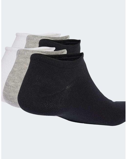 Adidas Originals Black Liner Socks 6 Pairs