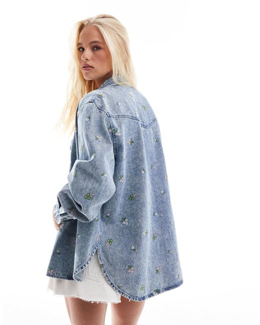 ONLY Blue – jeanshemd