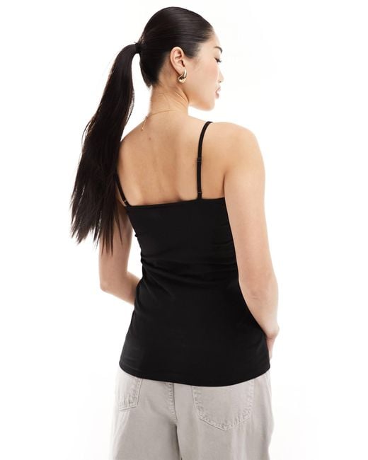 Vero Moda White Longline Soft Cami Top