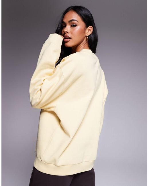 Weekend collective - sweat à imprimé photographique - babeurre ASOS en coloris Gray