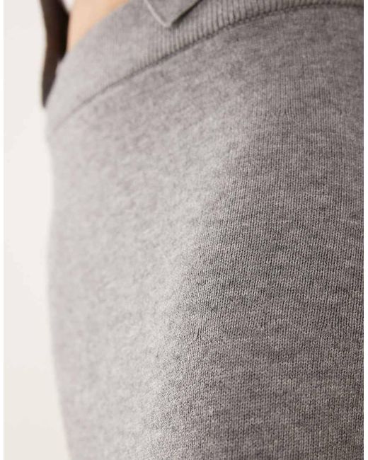 Vila Natural Knitted Midi Skirt Co-Ord