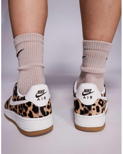 Nike Metallic Air Force 1 '07 Trainers