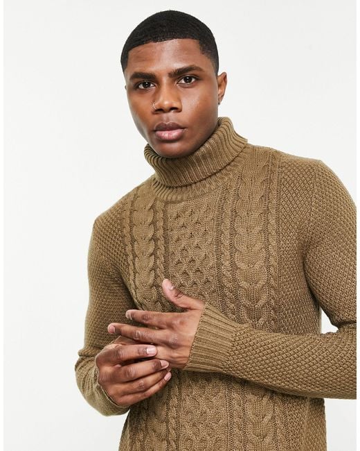 Jersey de Cuello alto para Hombre de JACK \u0026 JONES | FASHIOLA.es