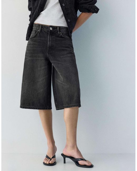 Pull&Bear Black – jorts