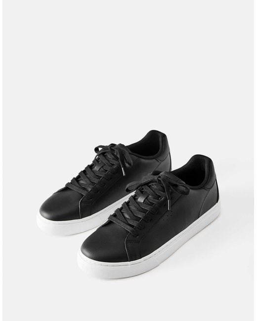 Pull&Bear – legere sneaker in Black für Herren