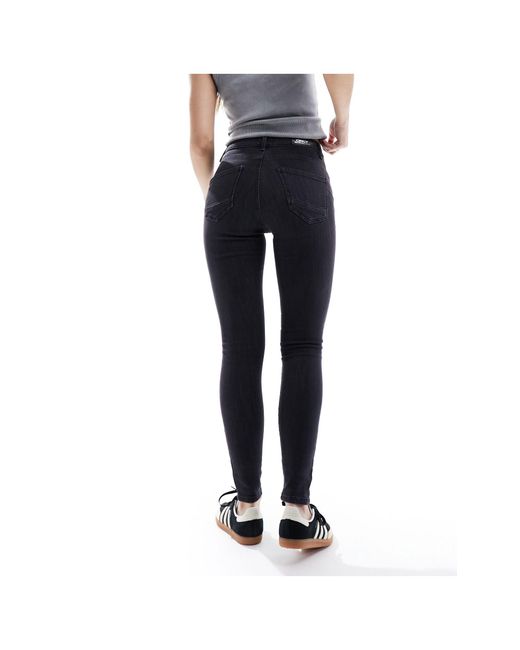ONLY Black Pushup Skinny Jeans