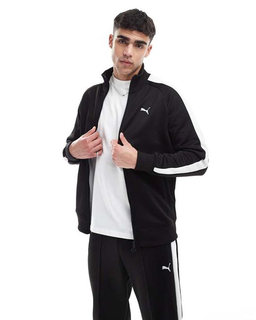 PUMA Black T7 Always On Track Jacket for men