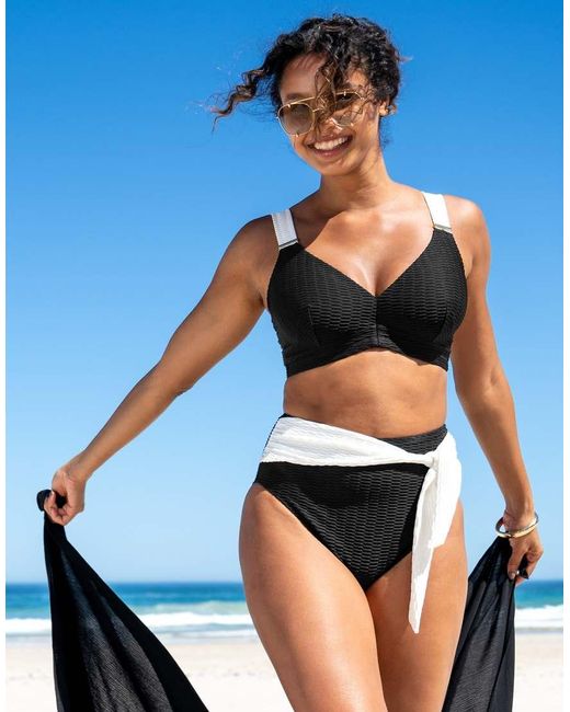 Pour Moi Blue Acapulco Hidden Underwired Bikini Top