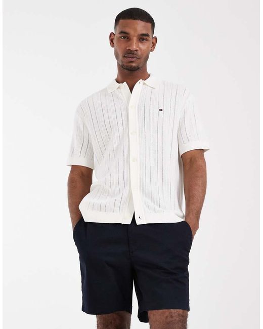 Lacoste White Casual Shorts for men