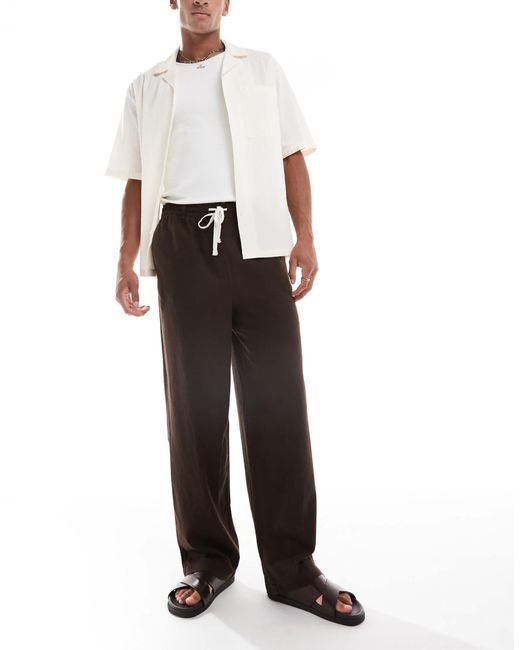 Threadbare – hose in White für Herren