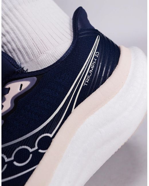 Saucony Blue Triumph 23 Running Trainers