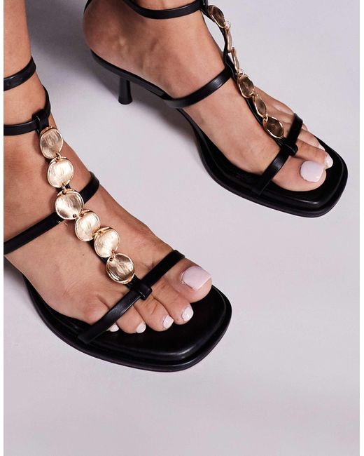ASOS Black – hyacinth – sandalen