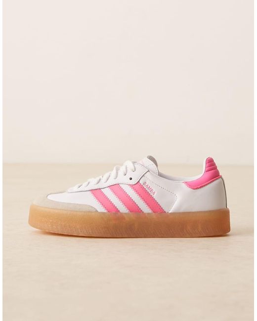 Adidas Originals Natural Sambae Trainers