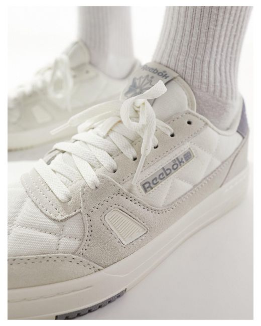 Reebok White Lt Court Sneakers