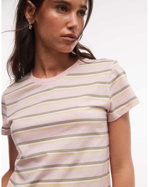 Monki White Perfect Tee
