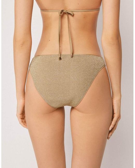 Calzedonia Bikini Bottoms Metallic Glow