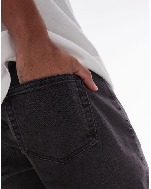 Topman Black Slim Jeans for men