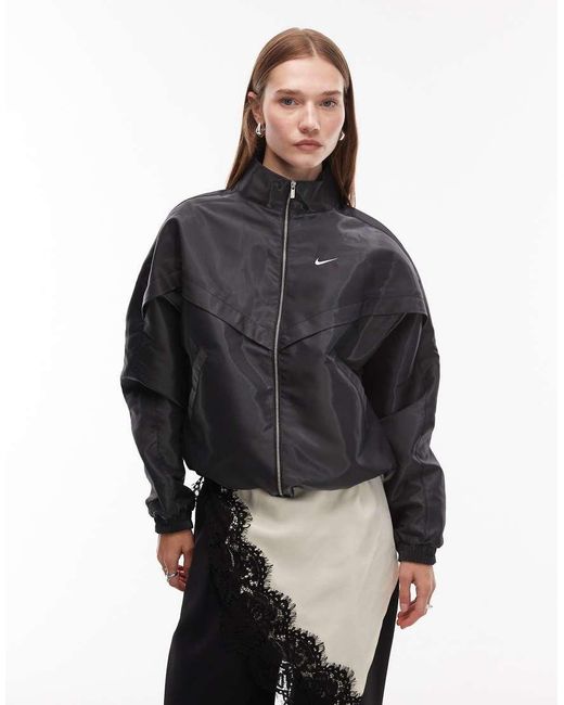Nike Blue Windrunner Liquid Shine Track Jacket
