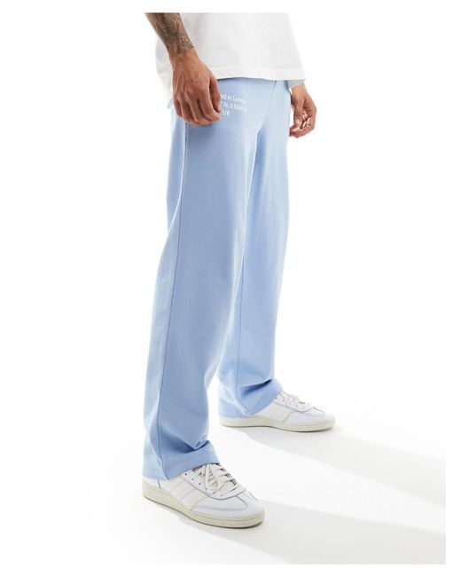 Collusion Blue Relaxed Trackies