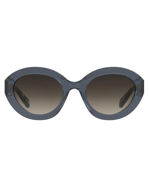 Moschino Black Cat Eye Sunglasses With Shaded Lenses