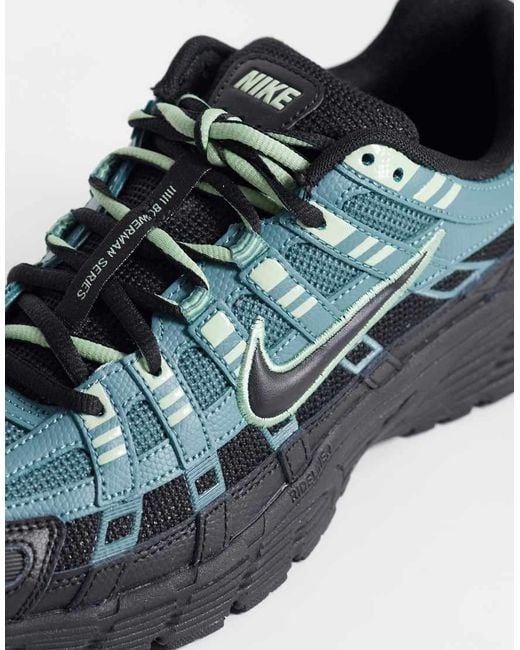 Nike Blue P-6000 Premium Trainers for men
