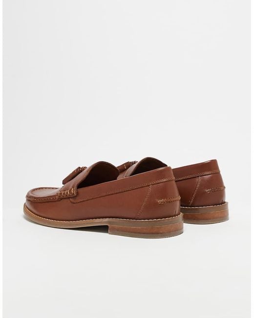 ASOS Blue Tassel Loafers for men