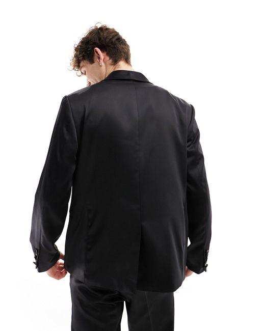 Twisted Tailor Black Draco Suit Jacket for men
