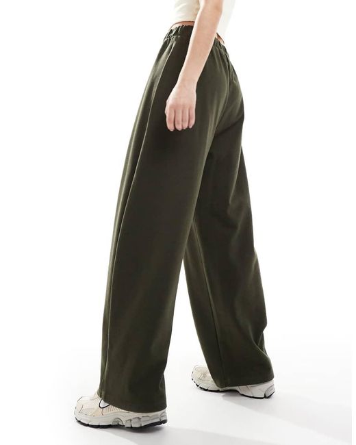 ASOS Joggingbroek Met Ronde Pijpen in het Green