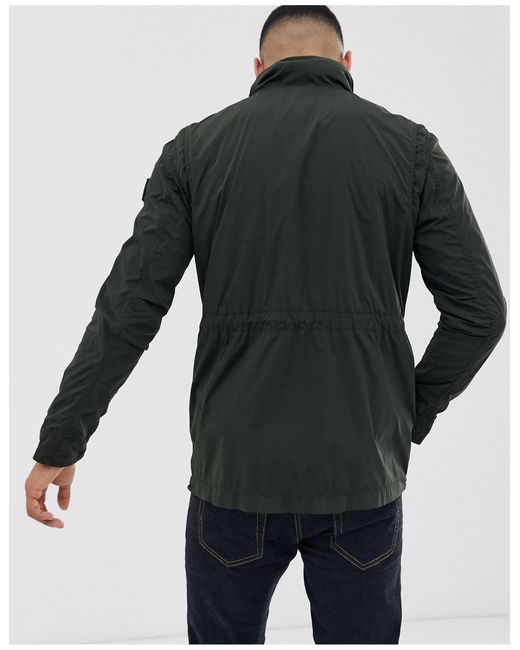 BOSS by HUGO BOSS Olisso Four Pocket Field Jacket in Green for Men | Lyst UK