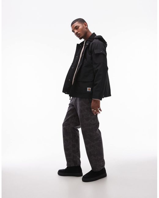 Carhartt – clarton – jacke in Black für Herren