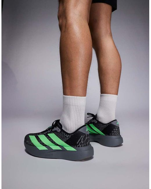 Adidas Originals Gray Adidas Running Adizero Sl Trainers for men