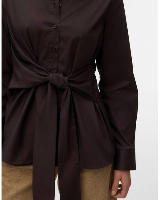Vero Moda Black Poplin Shirt